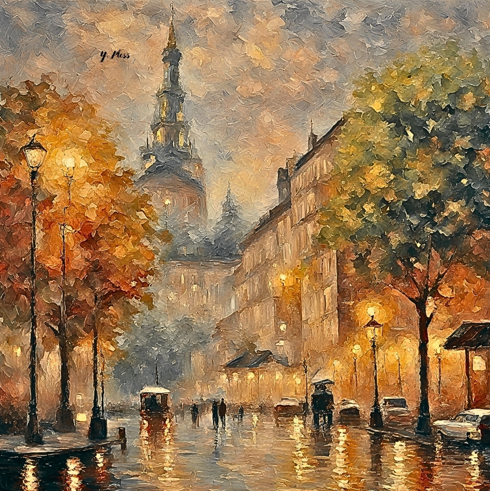 " Raining In the District " by Y. Pless